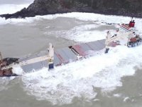 M/V Natalia isimli kargo gemisinden 7 ton yakıt tahliye edildi