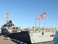 ABD savaş gemisi ‘Donald Coock’, Batum'a demir attı