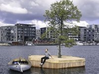 Danimarka'da ‘Yüzen Ada’nın prototipi tanıtıldı