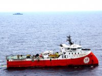 ‘Barbaros Hayreddin Paşa’ gemisi, Kıbrıs'ın güneyinde gaz araştırmalarına başladı