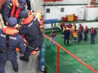 Diyabet hastasının yardımına Sahil Güvenlik ekipleri koştu