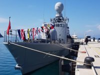 TCG Doğan Hücumbotu, Kuşadası Limanı’na demirledi