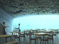 Avrupa'nın ilk su altı restoranı Norveç'te açıldı