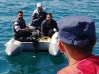 Botları arızalanan Türkler’i Sahil Güvenlik kurtardı