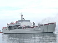 Endonezya’nın ‘KRI Teluk Lada’ isimli tank çıkarma gemisi göreve başladı