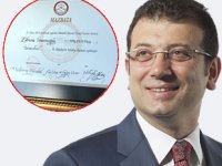 Ekrem İmamoğlu, mazbatasını aldı! İmamoğlu, resmen İstanbul Büyükşehir Belediye Başkanı...