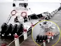 ‘Saeta I’ isimli lüks yatın yakıt tankında patlama: 1 ölü, 2 yaralı