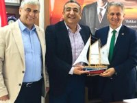 Meriç Burçin Özer, Taner Ekmekçi’ye ‘Hayırlı Olsun’ ziyaretinde bulundu