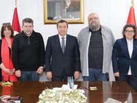 Yunanistan heyeti, İzmir-Selanik gemi seferleri için Konak’ı ziyaret etti