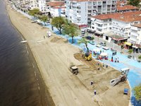 Bursa’da plajlar yaza hazırlanıyor