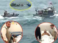 Türk balıkçı teknesine saldırının yeni görüntüleri ortaya çıktı