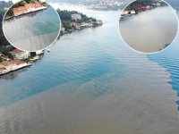 Yoğun yağış sebebiyle İstanbul Boğazı’na çamur aktı