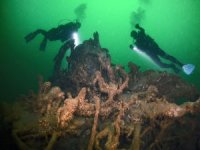 İzmit Körfezi'nde dalgıçların yeni gözdesi batık şehir oldu