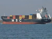 MSC Canberra isimli kargo gemisinde yangın çıktı