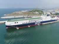 DFDS, ‘Troy Seaways’ adı verilen yeni Ro-Ro gemisini Türkiye'nin hizmetine sundu