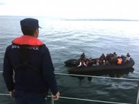 Enez’de 40 düzensiz göçmen yakalandı