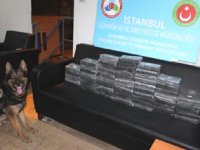 Ambarlı Limanı'nda 90 kilogram kokain ele geçirildi