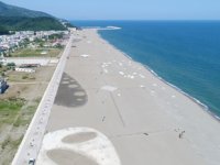 Karacabey Boğazı Plajı çalışmalarında sona gelindi