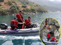 JAK timi, Fethiye'de kurtarma tatbikatı gerçekleştirdi