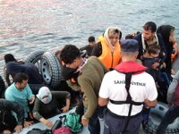 Ayvalık’ta 46 düzensiz göçmen yakalandı