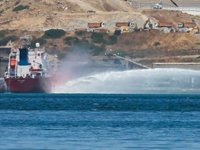 Aliağa'daki gemi yangını için bilirkişi görevlendirildi