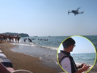 Yalova'da drone destekli deniz denetimi yapıldı