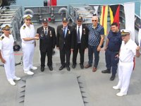 TCG TÜRKELİ fırkateyni, HOPAPORT’a demir attı