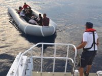 Kuşadası Körfezi’nde 9 düzensiz göçmen yakalandı