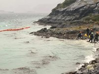 Şili'de 40 bin litre akaryakıt denize döküldü