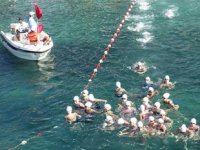 Kocaeli Açıksu Yüzme Şampiyonas’ının ilk etabı tamamlandı