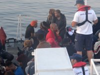 Ayvalık’ta 49 düzensiz göçmen yakalandı