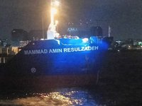 Mammad Amin Resulzadeh gemisi ile Doric Warior gemisi, Ahırkapı'da çatıştı
