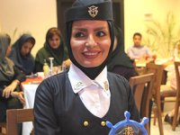 Kaptan Rahele Tahmasebi Sarvestani, mesleğinin zorluklarını anlattı