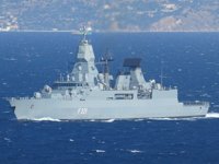 Alman Fırkateyni FGS Hessen F-221, Kuzey Ege’de devriyeye başladı