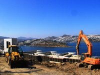 Bodrum’da kırmızı çarpılar konuldu, yıkımlar başladı