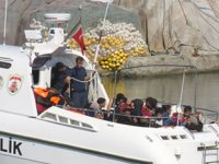Çanakkale'de 105 düzensiz göçmen yakalandı