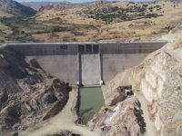 Ergani Barajı'nda su tutulmaya başlandı