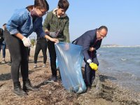 Urlalı öğrenciler, çevre temizliği gerçekleştirdi
