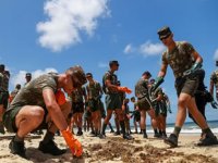 Brezilya, petrol sızıntısını temizlemek için 5 bin asker daha görevlendirecek