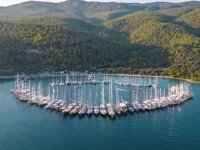 Bodrum'da dünyanın en büyük sevgi çemberi yapıldı
