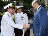 Deniz Kuvvetleri Komutanı Adnan Özbal, Mersin’i ziyaret etti