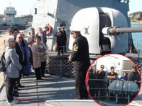TCG Mızrak hücumbotu, Bartın Limanı’nda ziyarete açıldı