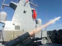 Deniz seyir füzesi Atmaca, TCG Kınalıada gemisi ile test edildi
