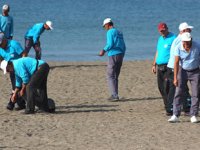 Samandağ sahilinde son 5 yılda 4 bin atık toplandı