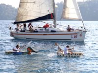Muğla'da maket tekneler yarıştırıldı