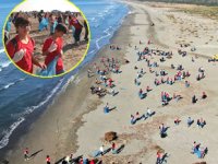 Mersin'de sahil temizliği yapıldı