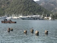 Göcek Marina’da bakım onarım çalışması başladı