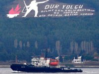 ‘Shakhter’ isimli Rus arama kurtarma römorkörü Çanakkale Boğazı'ndan geçti