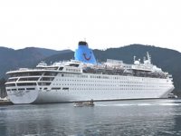 ‘Marella Dream’ isimli yolcu gemisi, Marmaris’e geldi