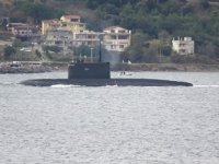 ‘Novorossiysk’ isimli Rus denizaltısı, Çanakkale Boğazı’ndan geçti